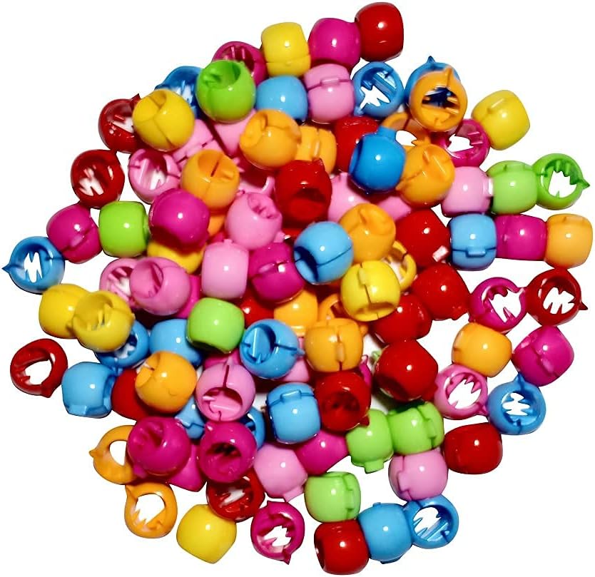 Drishti® Plastic Hair Claw Clip/Beats for Girls & Women Small Size Multicolor 48 Pieces