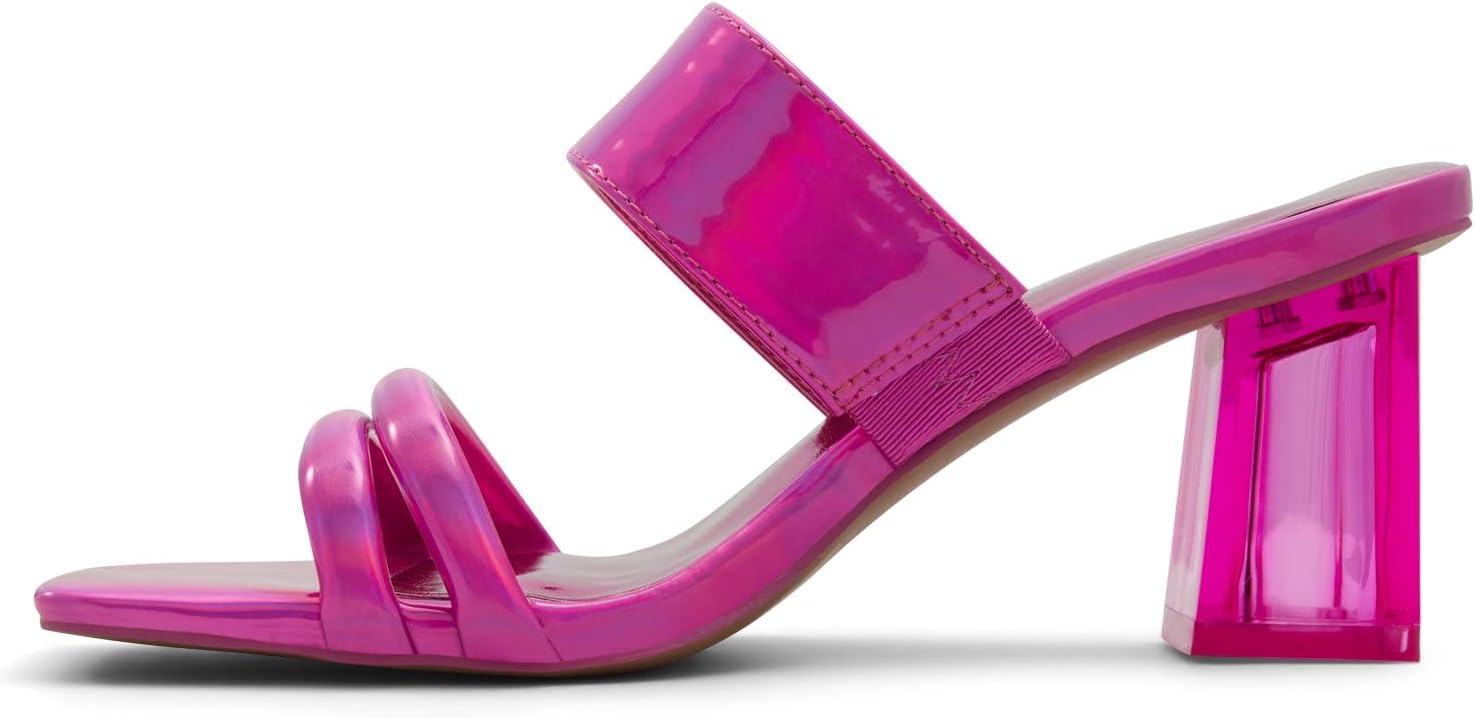 Call It Spring Women's Kelena Heeled Sandal, Bright Pink, 6