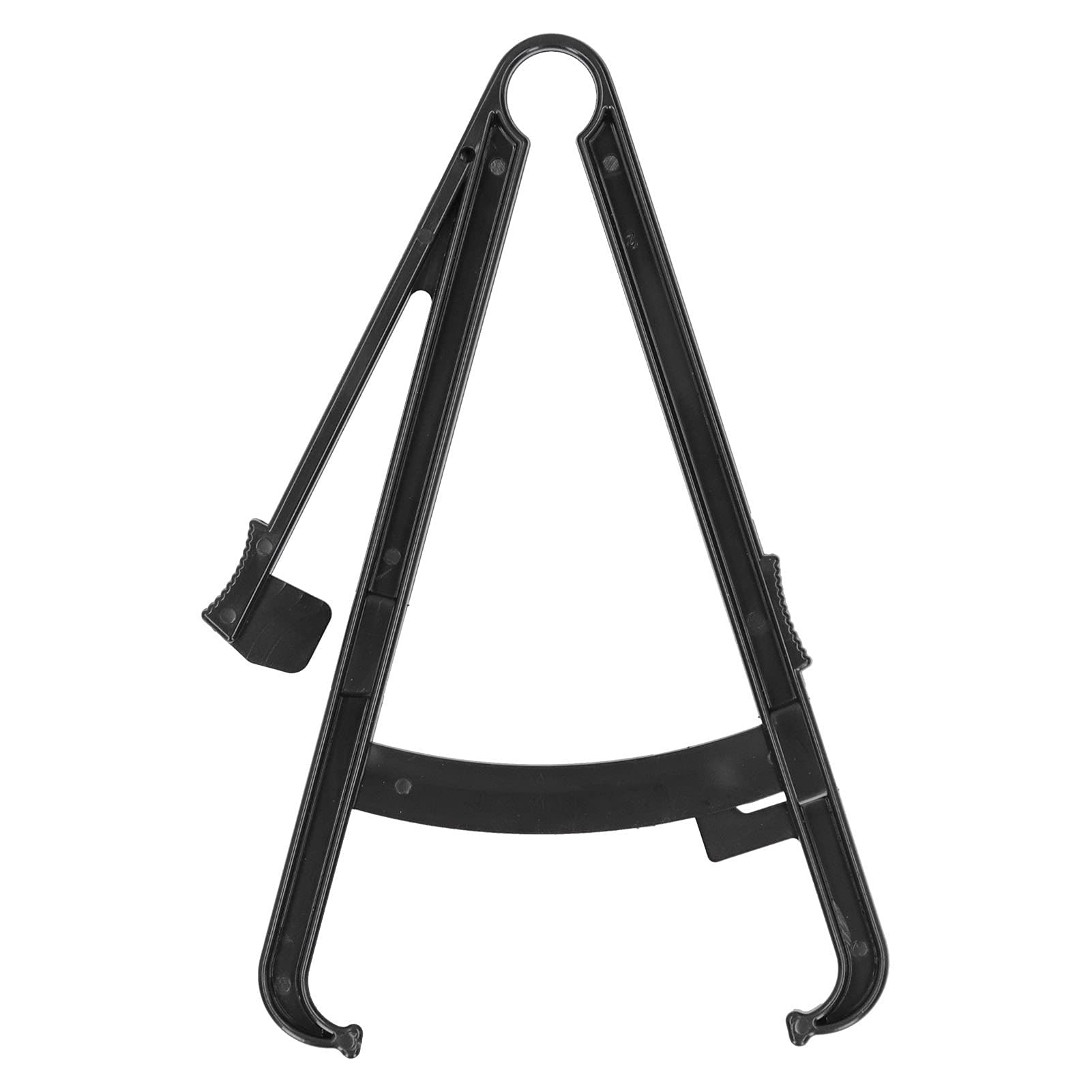 Skinfold Caliper Outil de mesure de graisse corporelle Résistance à la corrosion pour mesurer la graisse corporelle (selle de graisse métrique noire