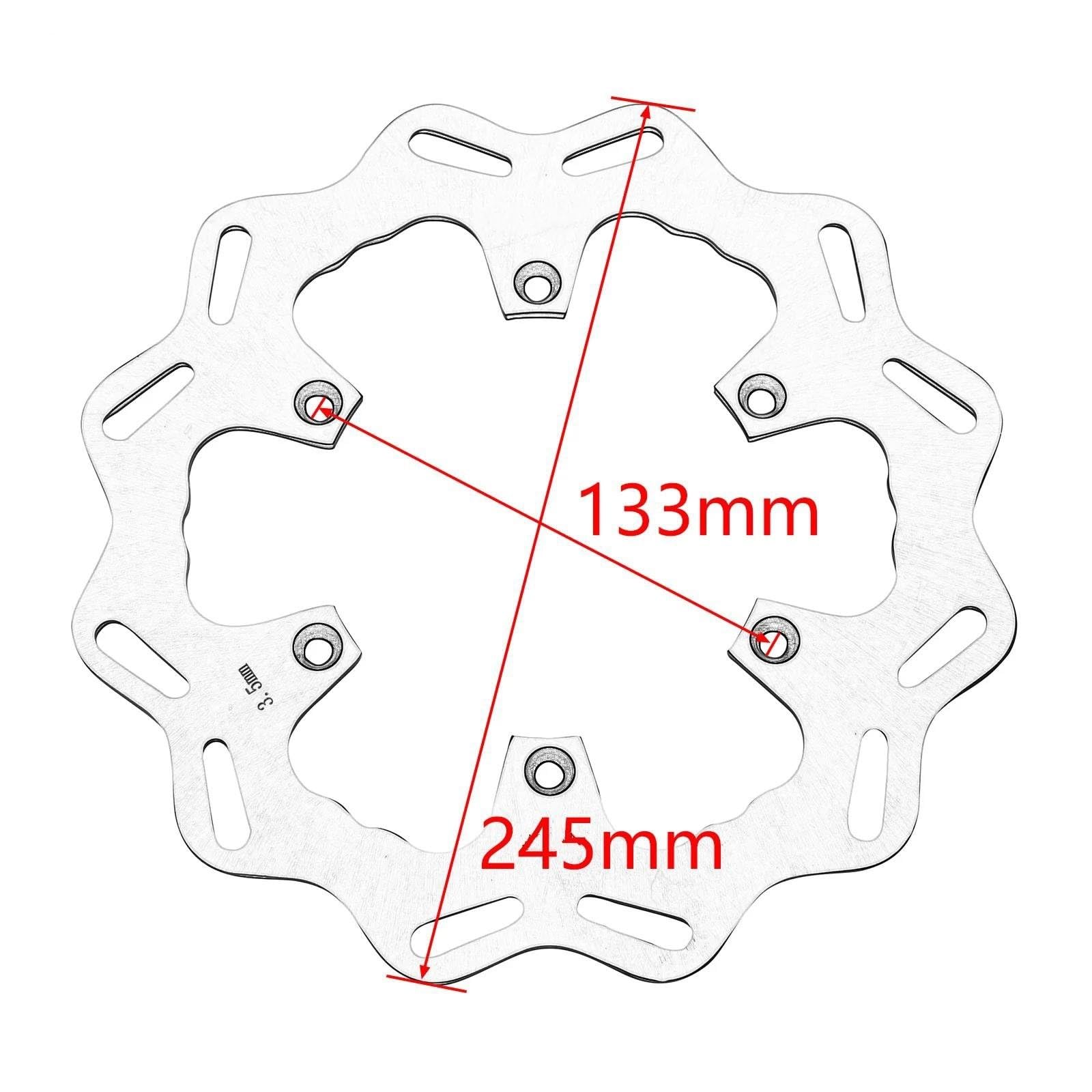 Amazon | ディスクローター 245mm 270mm ブレーキディスクローター