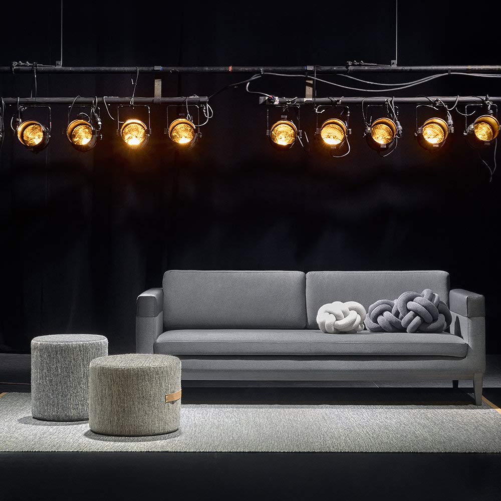 Amazon.co.jp: ノット クッション ホワイトグレイ デザインハウス