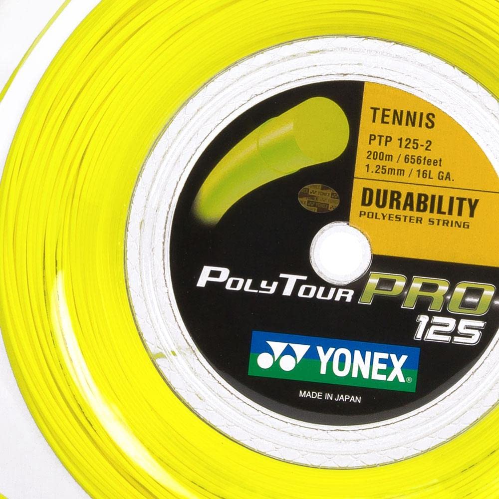 Amazon | YONEXPoly Tour Pro 1.25mm 200m Reelヨネックス ポリツアー