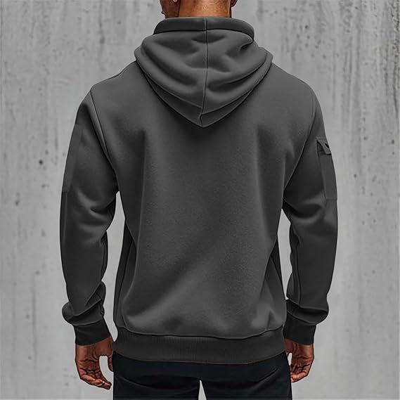Sweat-shirt tactique capuchon et zip ranger green - Miltec Sweat-shirt tactique capuchon et zip ranger green - Miltec