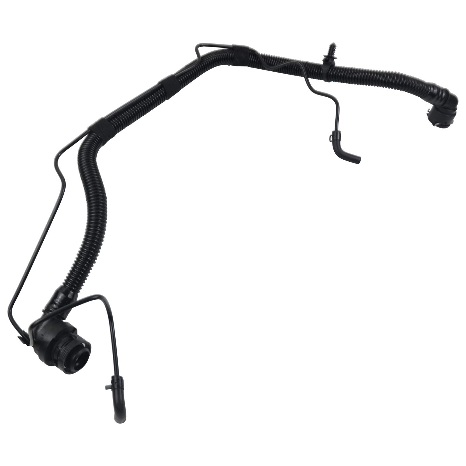 Huntike PCV Positive Crank Ventilation Valve Pipe with Bypass Valve Tube - Part# 25193343 55568267 - Compatible with Buick Encore Chevy Cruze Sonic Trax 1.4L