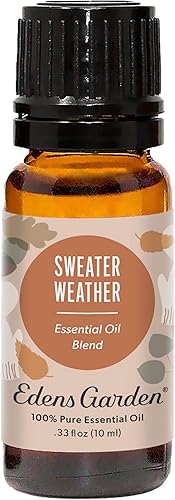 Edens Garden Sweater Weather - Mezcla de aceites esenciales 100% puro, de grado premium, sin diluir, natural, terapéutico, aromaterapia, lo mejor