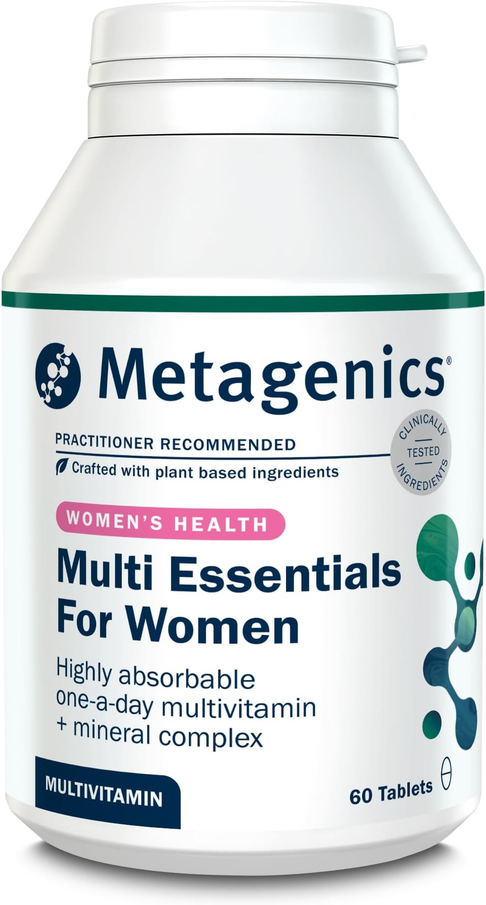 – Multi Essentials for Women Multivitamin with Iron - 29 Vitamins & Minerals for Women - Vegetarian and Vegan - 60 Tablets