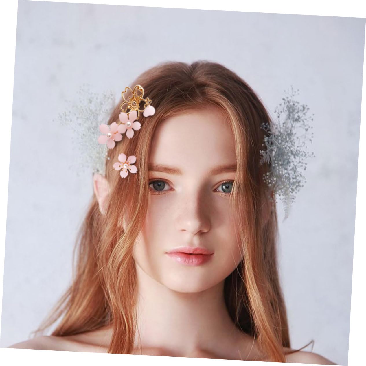 Amazon | PATKAW 4 個 ヘアークリップ パールヘアバレッタ 真珠の 