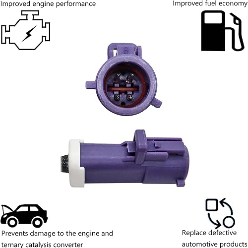 Miniatura 5 de 234-4555 Reemplazo del sensor de oxígeno de poste para Ford 2015 2014 2013 2012 2011 Fiesta 1.6L Auto Trans Manual Trans Downstream O2 sensor