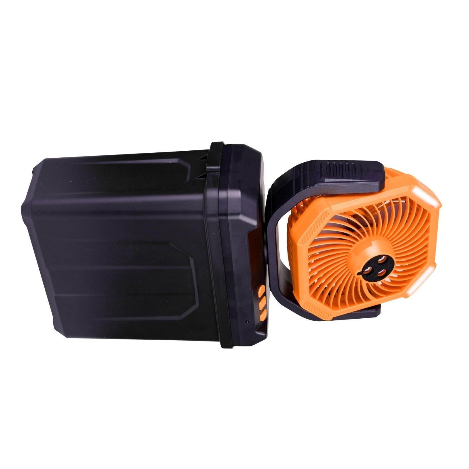 Ventilador de camping recargable de 20000 mAh para combatir el calor en la tienda