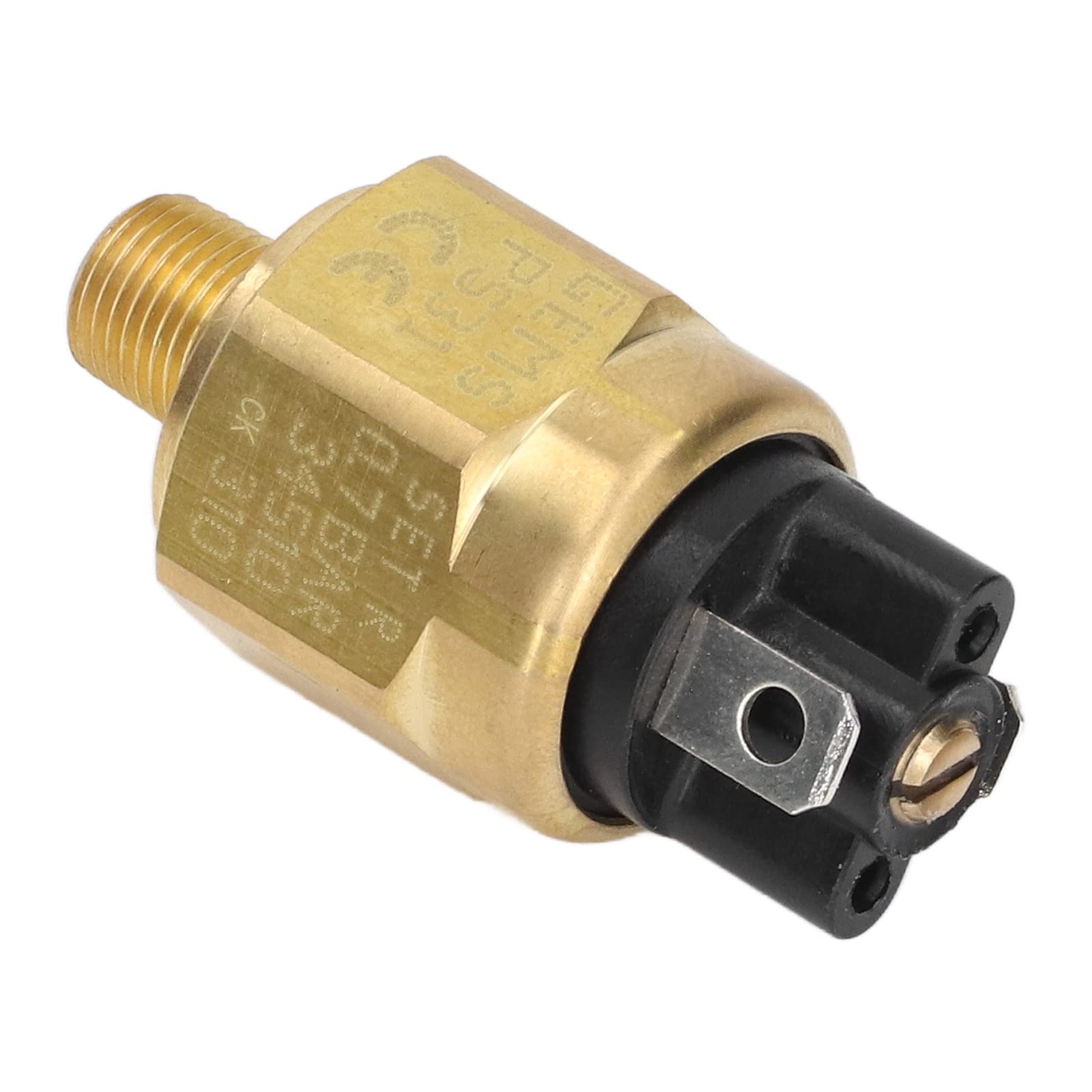 Excavator Pressure Sensor, Simple Structure Practical Brass Excavator Pressure Switch High Sensitivity for Replacement (0.7 Bar)-image-45