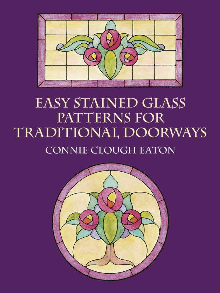 Easy Stained Glass Patterns for Traditional Doorways