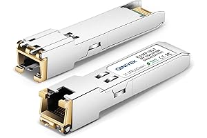 1.25/2.5/5/10G-T SFP+ to RJ45 Transceivers: Connect to Ethernet with Ubiquiti