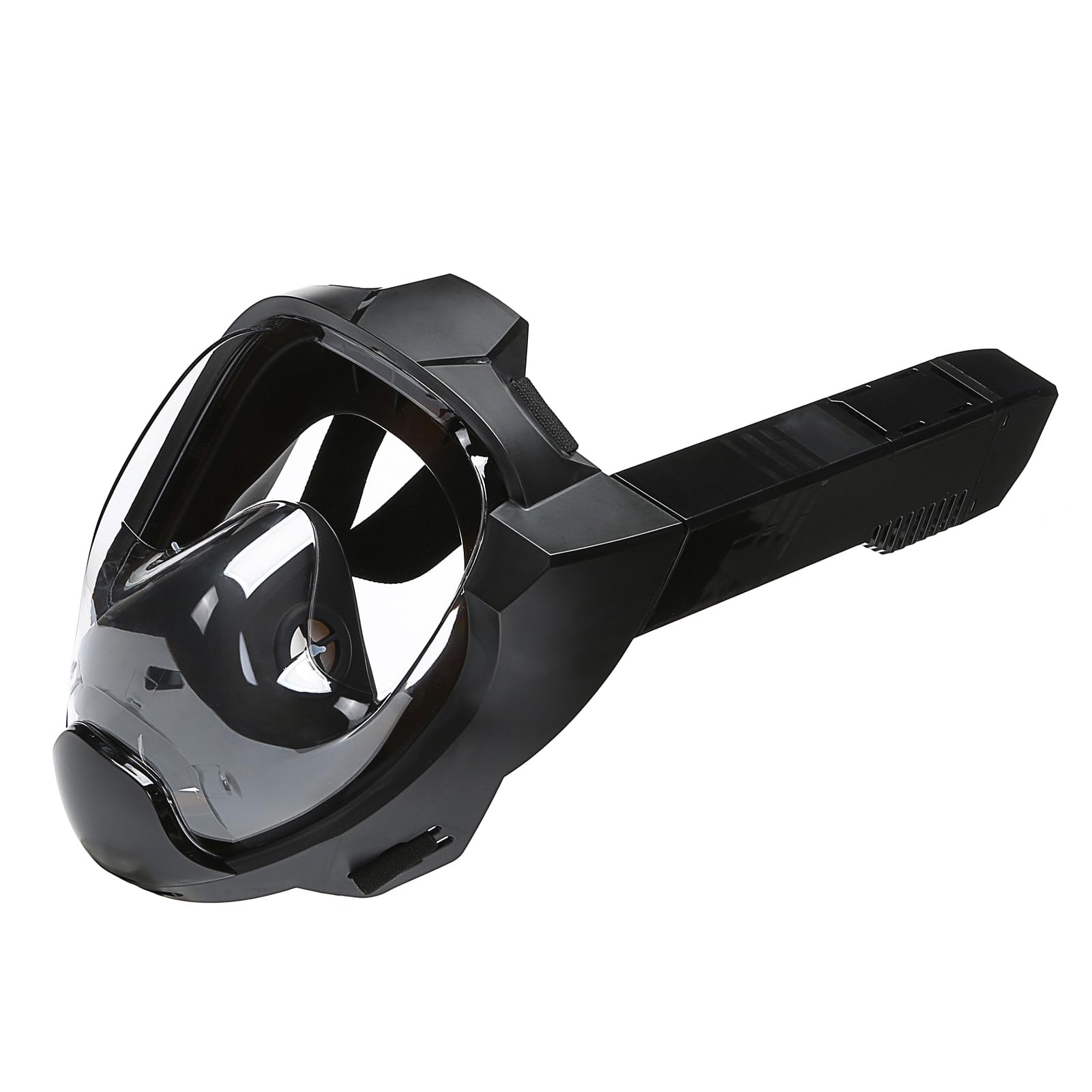 CHICIRIS Máscara de Snorkel de Cara Completa, Máscara de Snorkel de Cara Completa de Silicona para PC con de Respiración Seca, Vista Panorámica de 180 ° Antivaho y Antifugas, Equipo de para Adultos