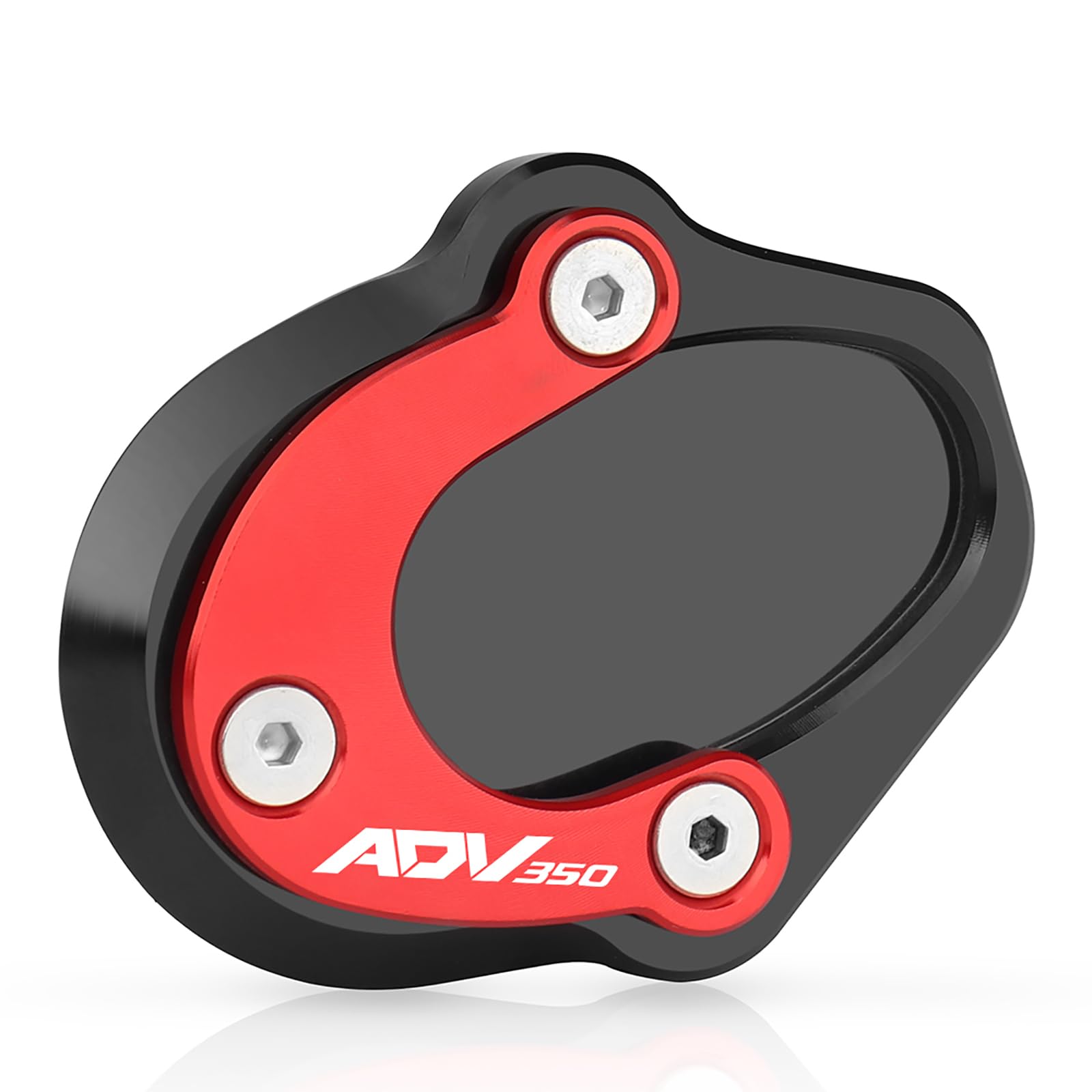 Support de Plaque de Support de Béquille Latérale Aluminium Plaque Agrandir Pad Pour Moto ADV350 ADV 350 2022 2023 2024