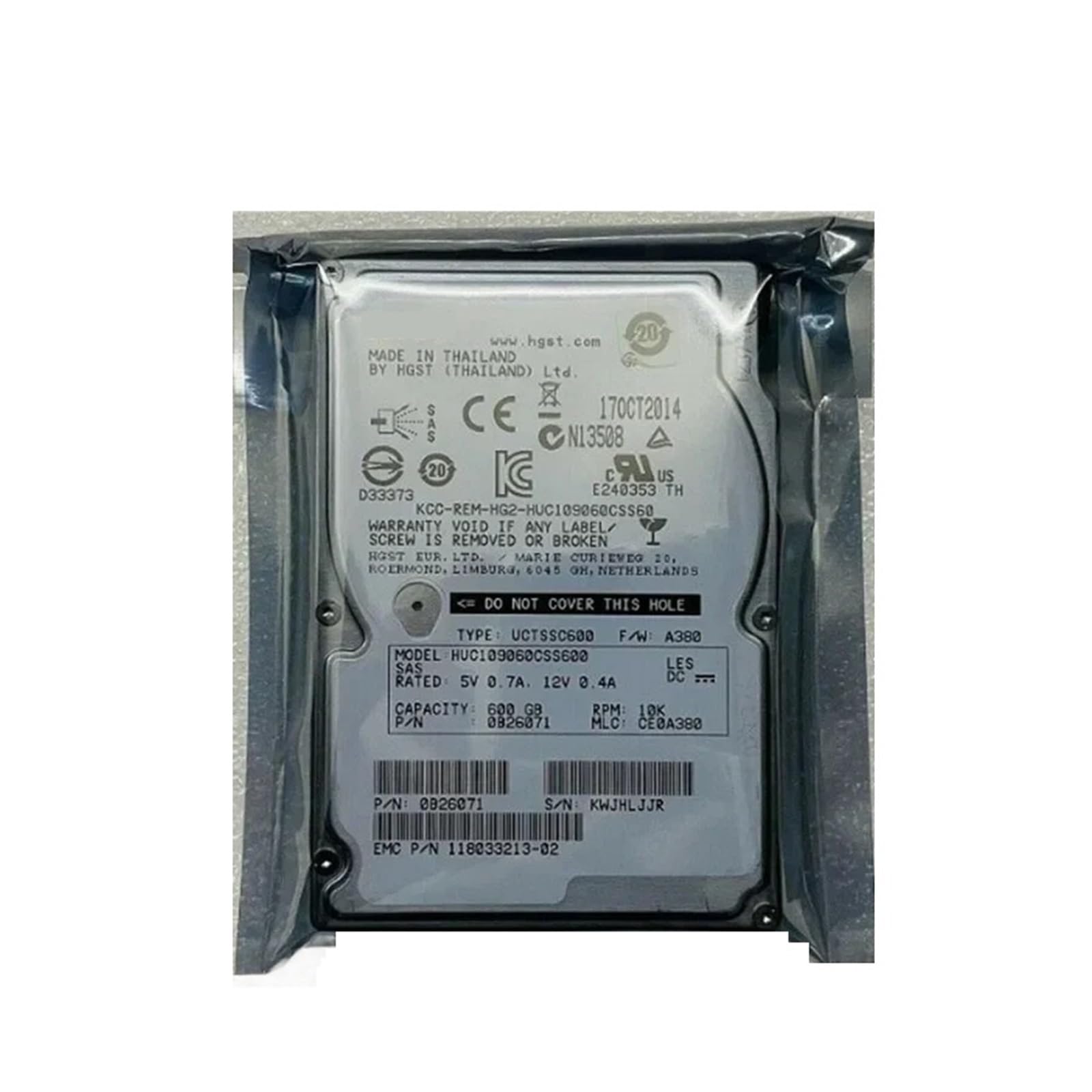 H.G.S.T C10K900 HUC109060CSS600 600 GB 2,5 10 K RPM 64 MB SAS DYSK TWARDY | H.G.S.T C10K900 HUC109060CSS600 600 GB 2,5 10 K RPM 64 MB SAS DYSK TWARDY