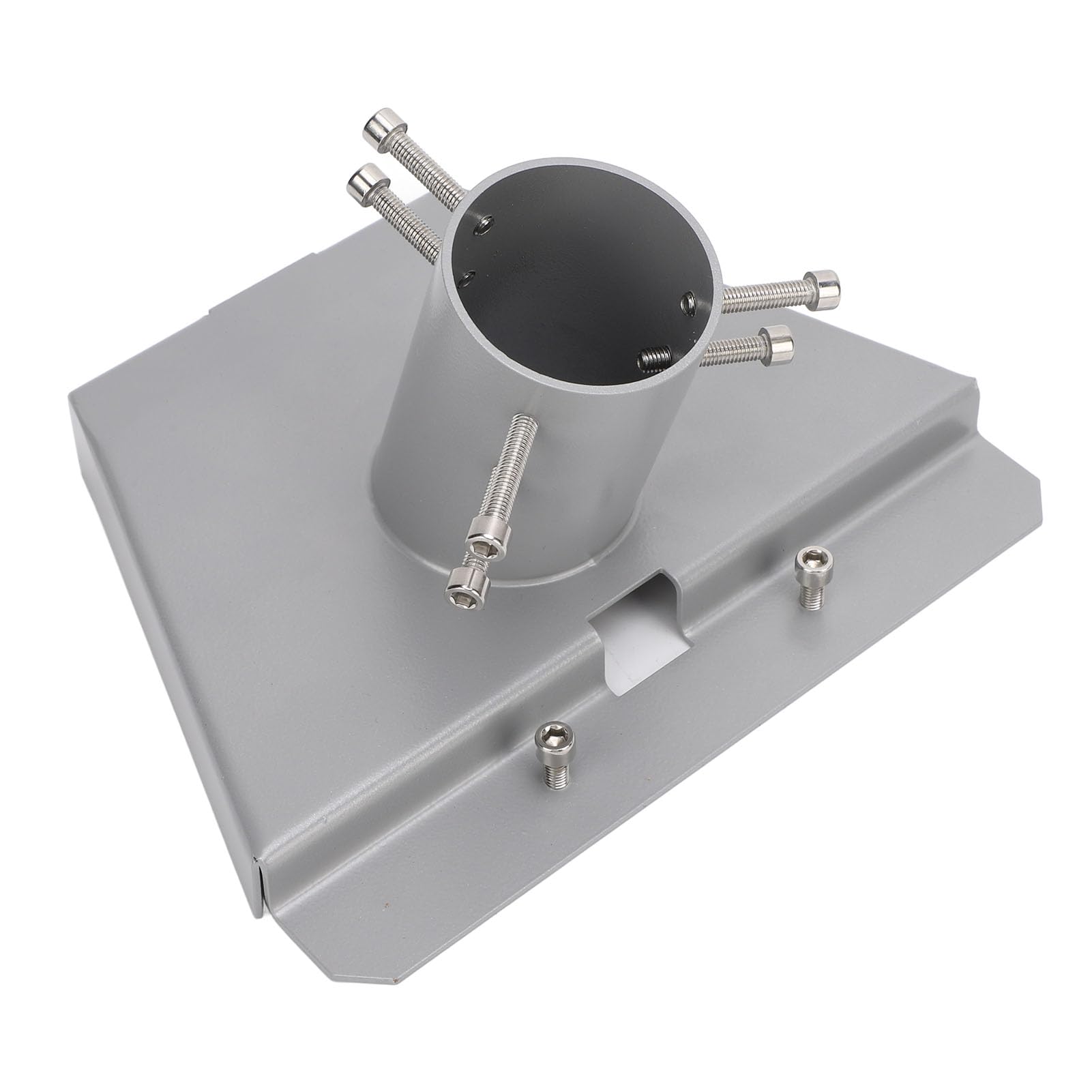 Pole Mount Gen 3, Acero Inoxidable Resistente, Rotación de 360 ​​Grados, Inclinación de 20 Grados, Capacidad de Carga de 500 Libras, Adaptador de Tubo Gen 3, Adaptador de Tubo para Antena
