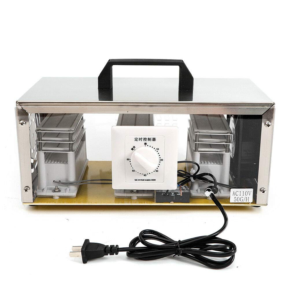 50g 110V Commercial Industrial Ozone Generator Machine Air Smoke Deodorizer Sterilizer Purifier Mach