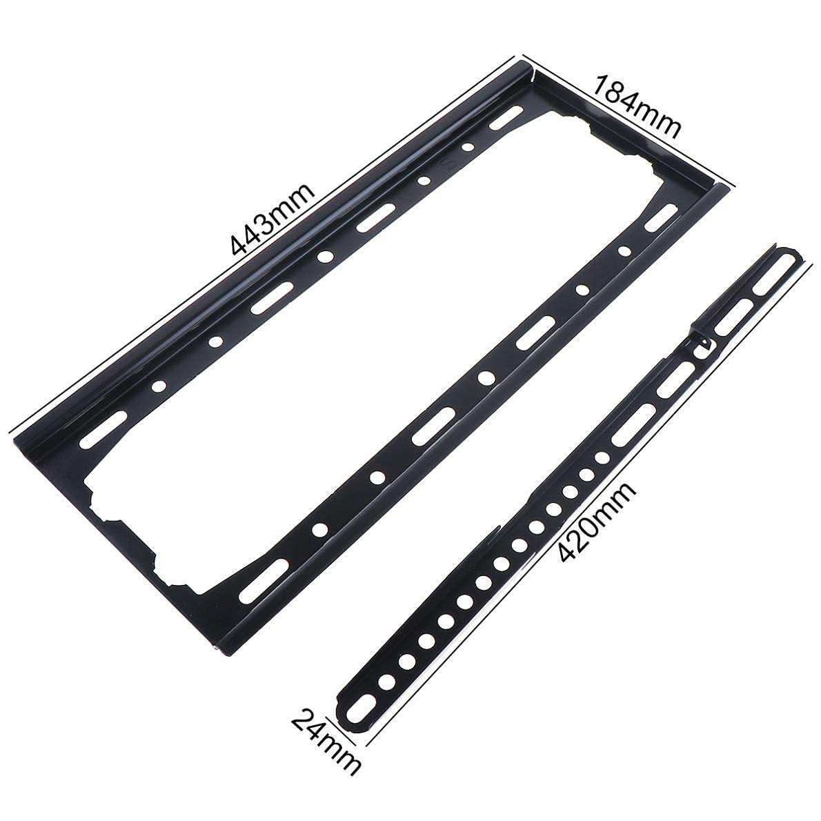 Uchwyt na telewizor, solidne uchwyty do telewizora, uniwersalny 45 kg, uchwyt ścienny do telewizora, stały płaski panel stojak na telewizor rama do telewizora plazmowego HDTV LCD LED monitora 26-55