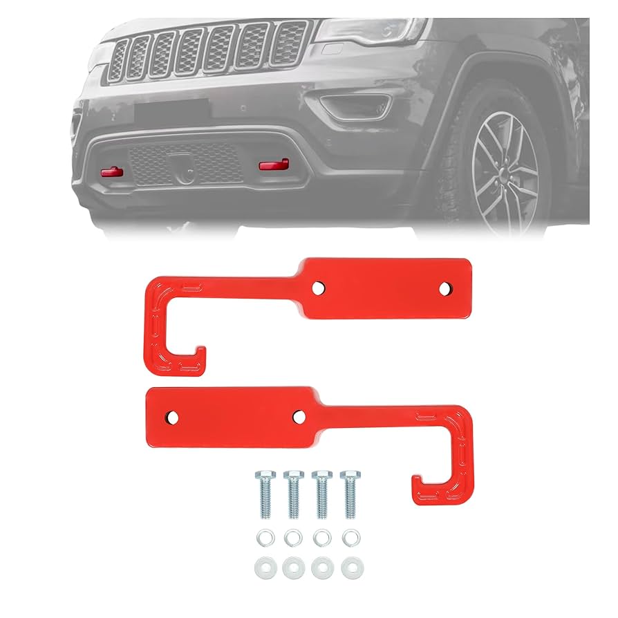 Amazon.com: ECOTRIC Front Tow Hooks Compatible with 2015