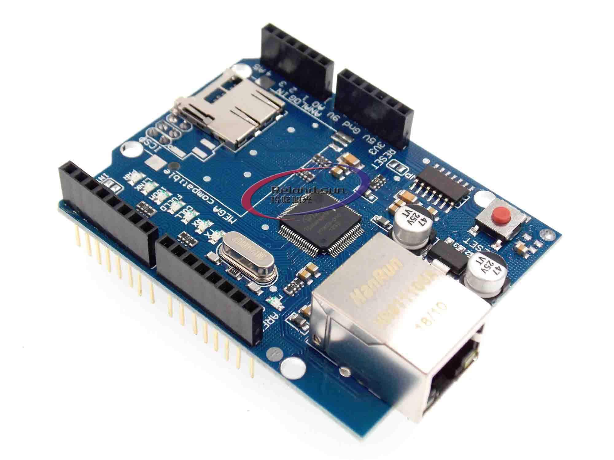 RELAND SUN W5100 Shield Expansion Board with SD Card Slot