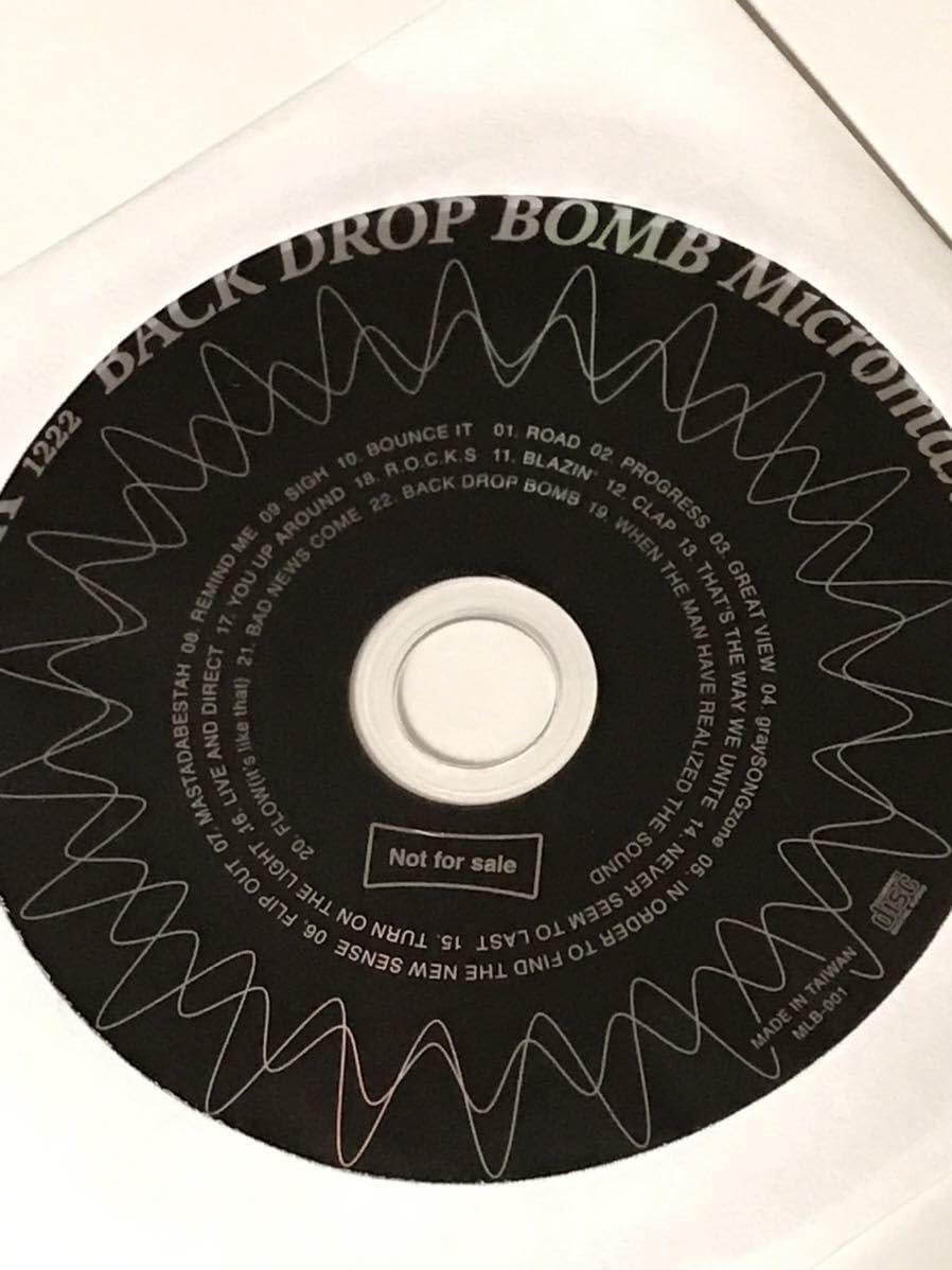Amazon.co.jp: BACK DROP BOMB CD 2枚セット Loftinaction& 非売品20