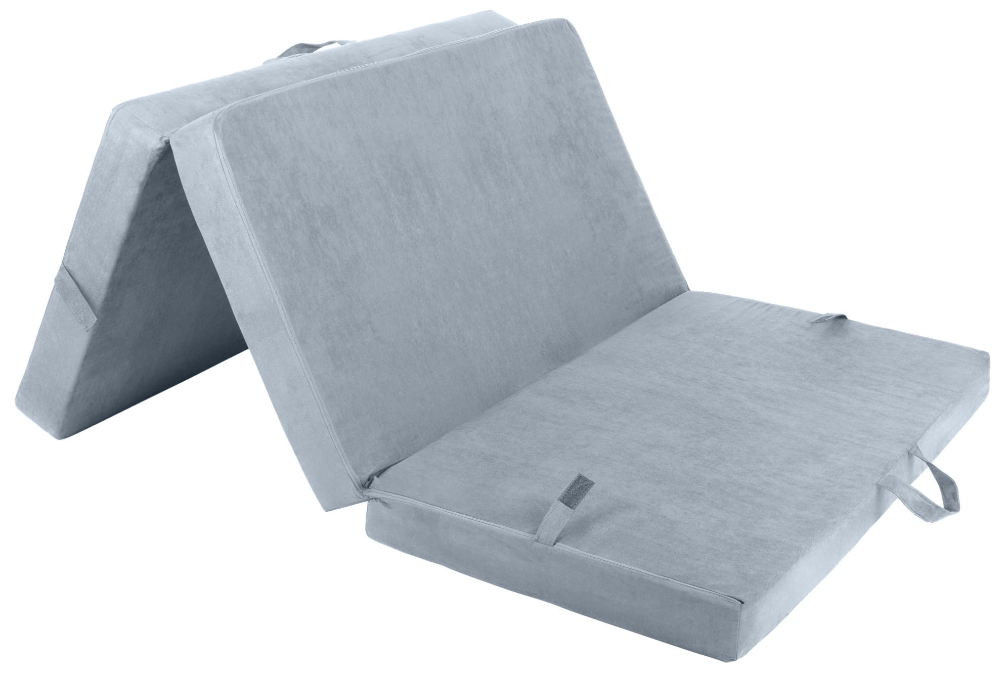 Velinda Materasso Divano Pieghevole Ospiti 120x200x10cm (Colore: Grigio)