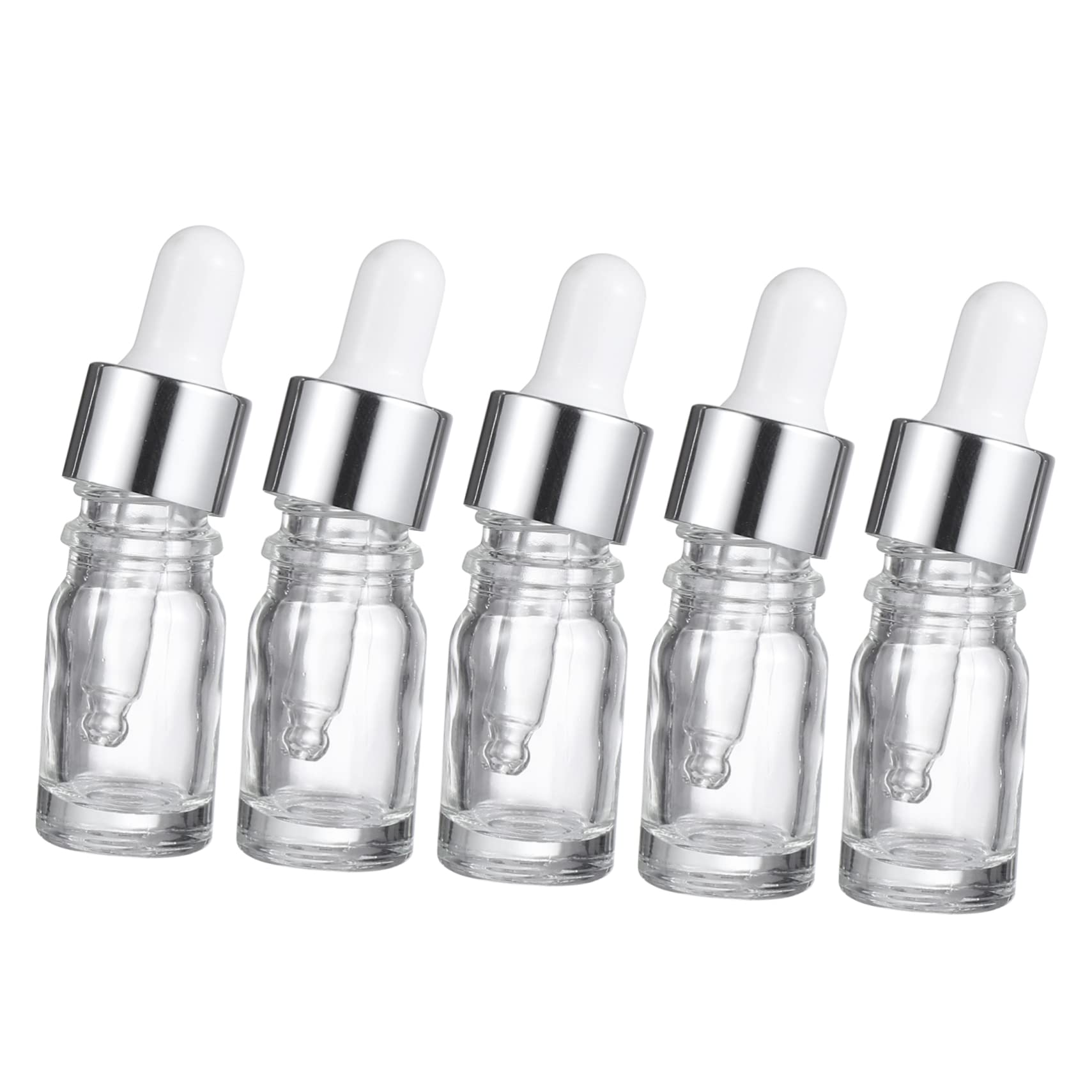 Beavorty 15pcs Dropper Bottle Dispenser Dropper Bottles Bottle Frosted Glass Dropper Bottles Refillable Empty Bottle Glass Containers Essential Oil Bottled Plastic