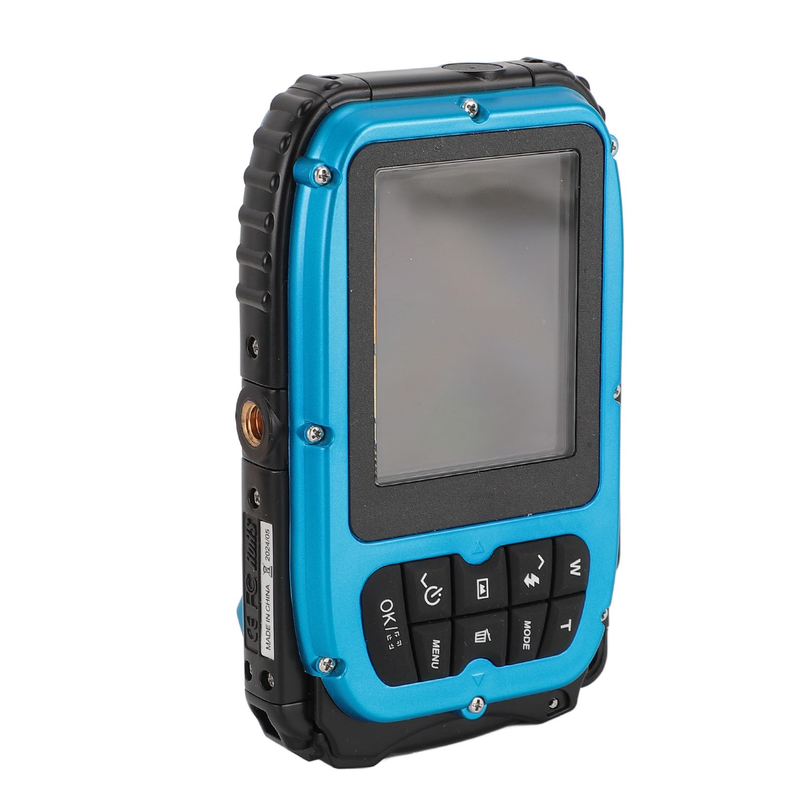 Caméra de plongée 1080P 48MP Anti-secousse 5 meters Caméra sous-marine résistante à l'eau avec écran couleur de 2,4 pouces Carte mémoire 32G Caméras de reconnaissance faciale autofocus for la photogra