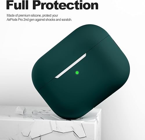 Miniatura 6 de ATUAT Funda para AirPods Pro de 2 generación (2022), accesorios de protección de silicona suave para hombres, mujeres, niños y niñas, para Apple