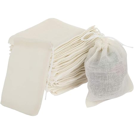 gauze drawstring bolsas