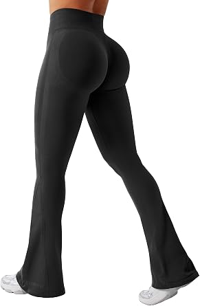 34% off: YEOREO Boost Mini Flare Leggings Women Workout Leggings Seamless Yoga Pants