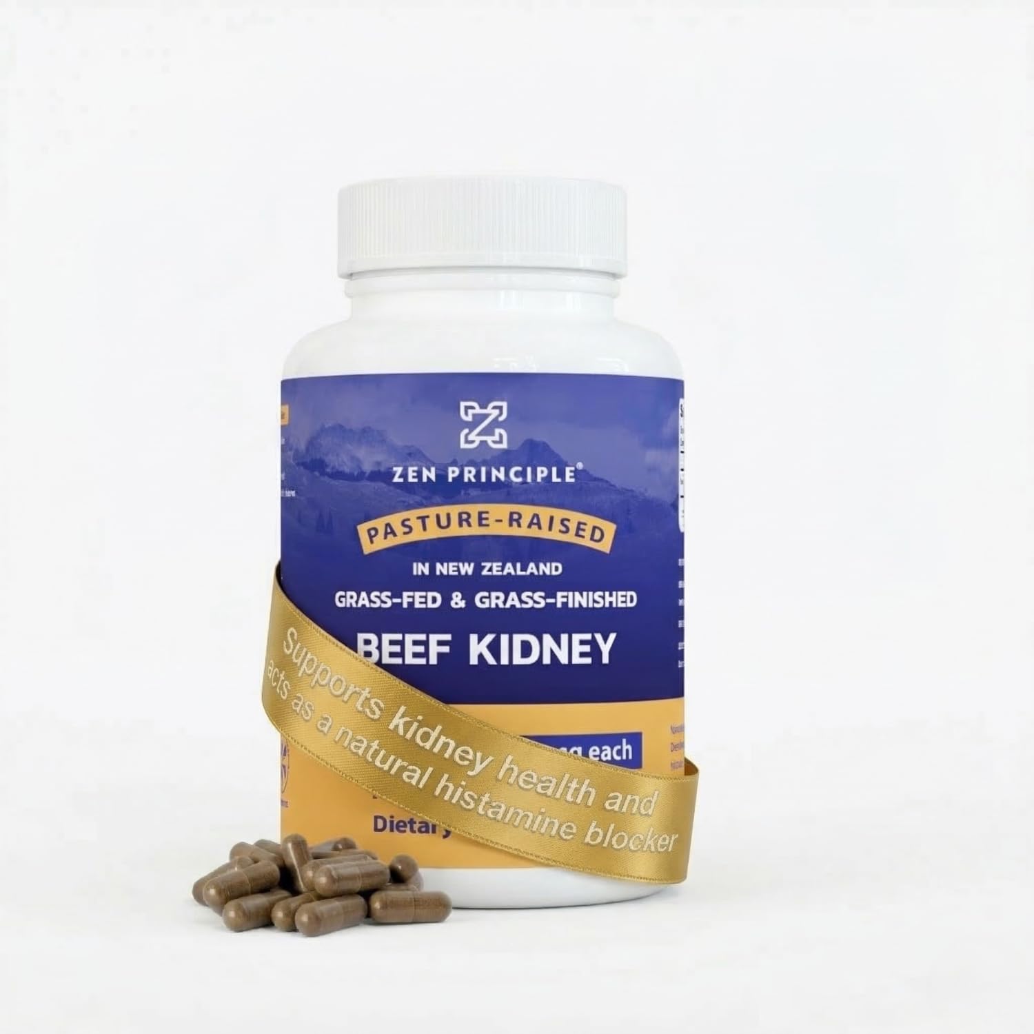 Amazon.com: Zen Principle Grass Fed Beef Kidney Supplement, 210
