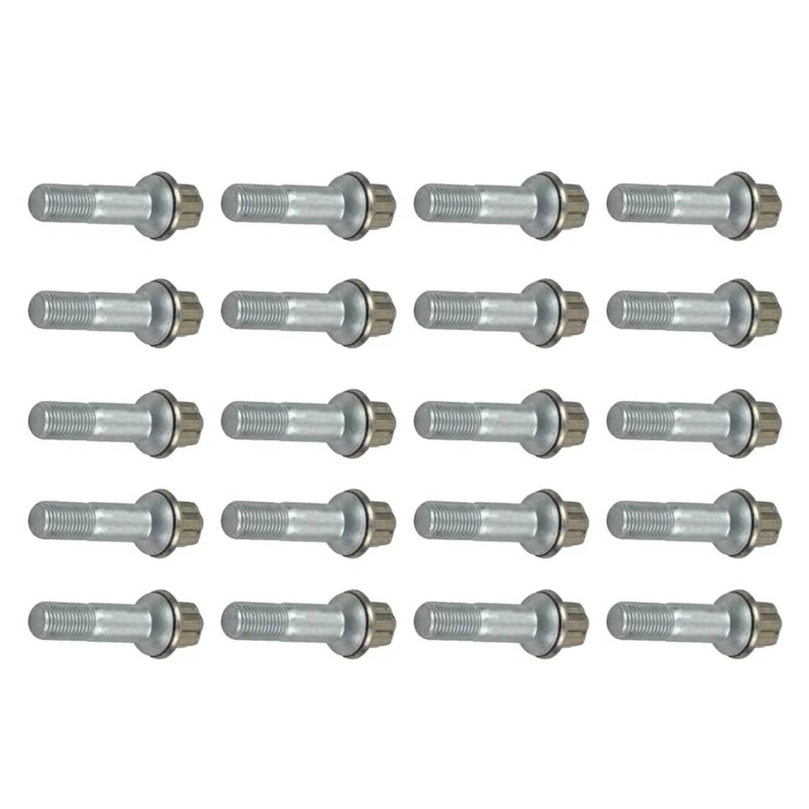 Bulloni ruota auto Compatibile Con Benz Per GLE W166 400 Per 4matic 2015 2016 2017 2018 Set Da 20 Dadi Per Cerchi In Lega Con Rondella Conica OEM: 0009902207