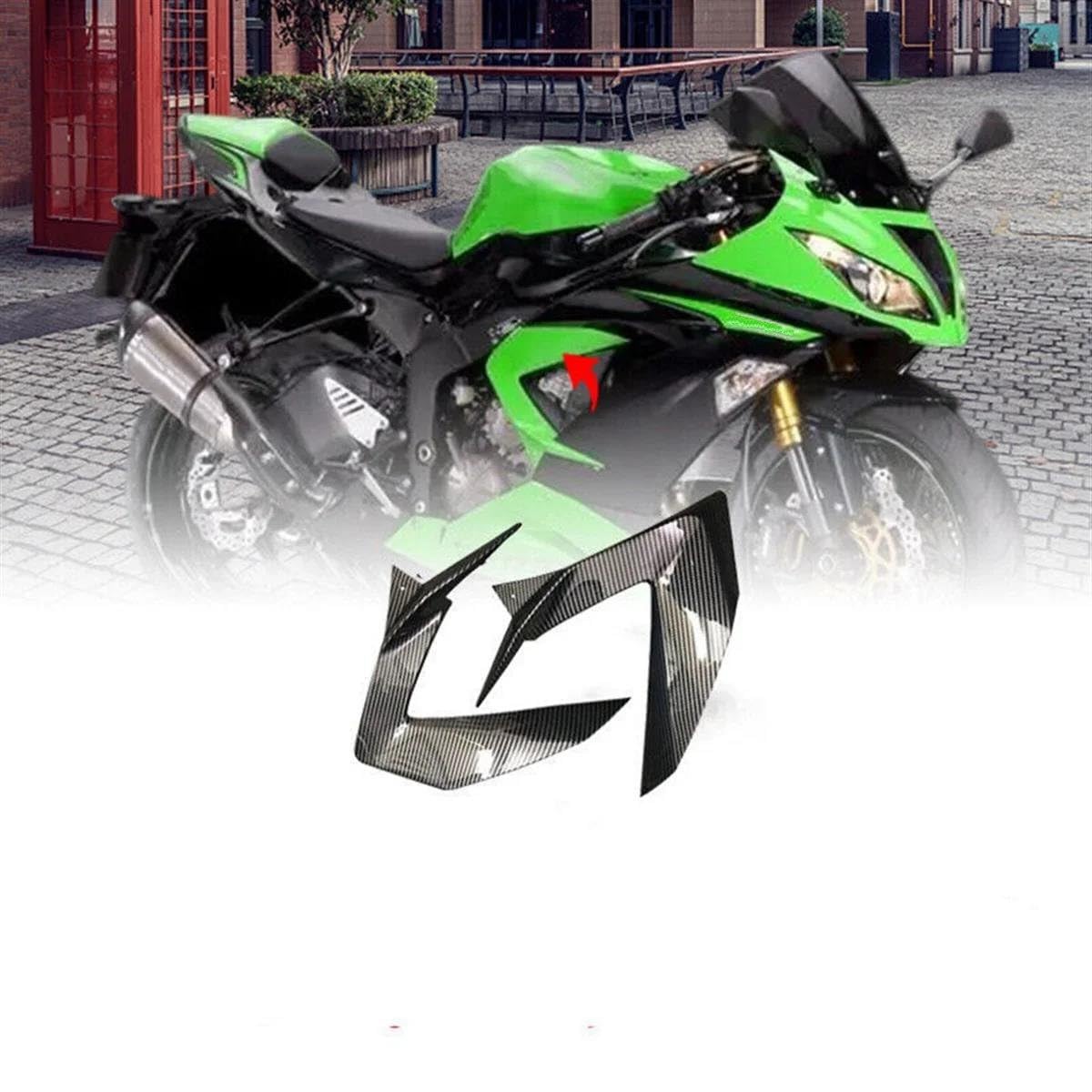 に適合する H2 ZX-6R モーターサイクル フェアリング フロント