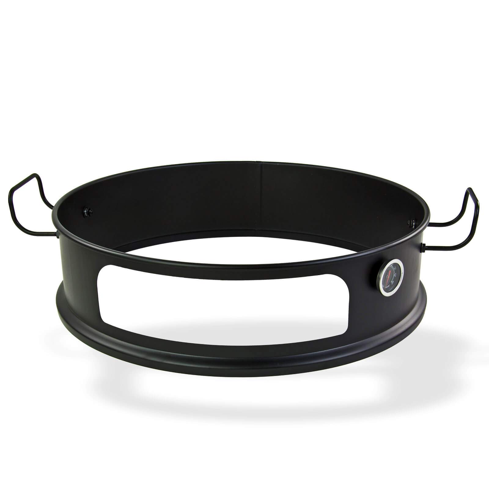 DEMA Grill Pizzaring Set – Pizzaform & Backform für 57 cm Rundgrill & Kugelgrill, ideal für knusprige Pizza, BBQ, Smoker, Grillzubehör, Outdoor Backen