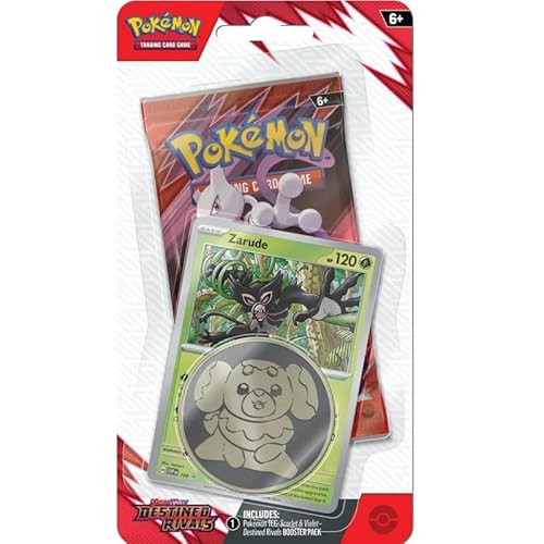 Pokemon TCG: Scarlet & Violet - Destined Rivals Checklane Blister - Zarude