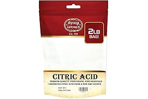 Citric Acid, 2 Lbs, 100% Pure, Food Grade & Kosher, Non-GMO, Fine Granular