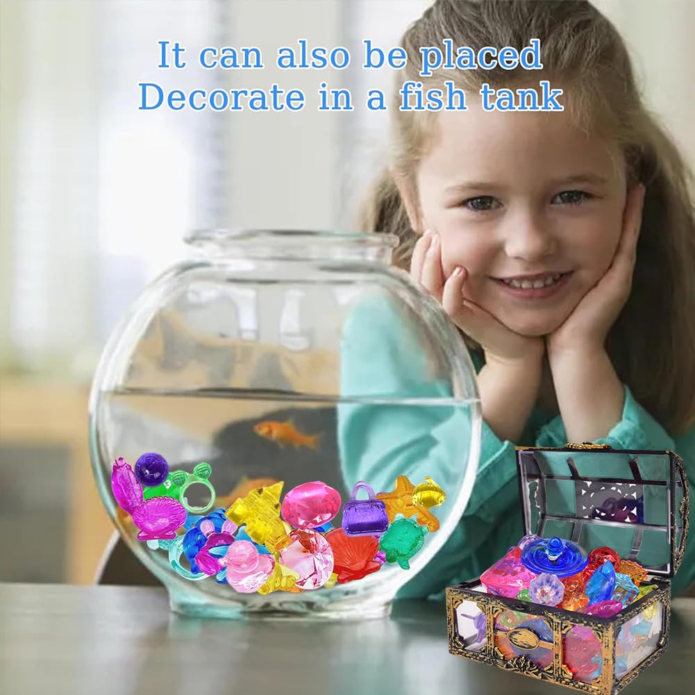 BNOYONERAS Tauch-Edelsteine 8 Stück - Bunte Pool Spielsteine Für Kinder