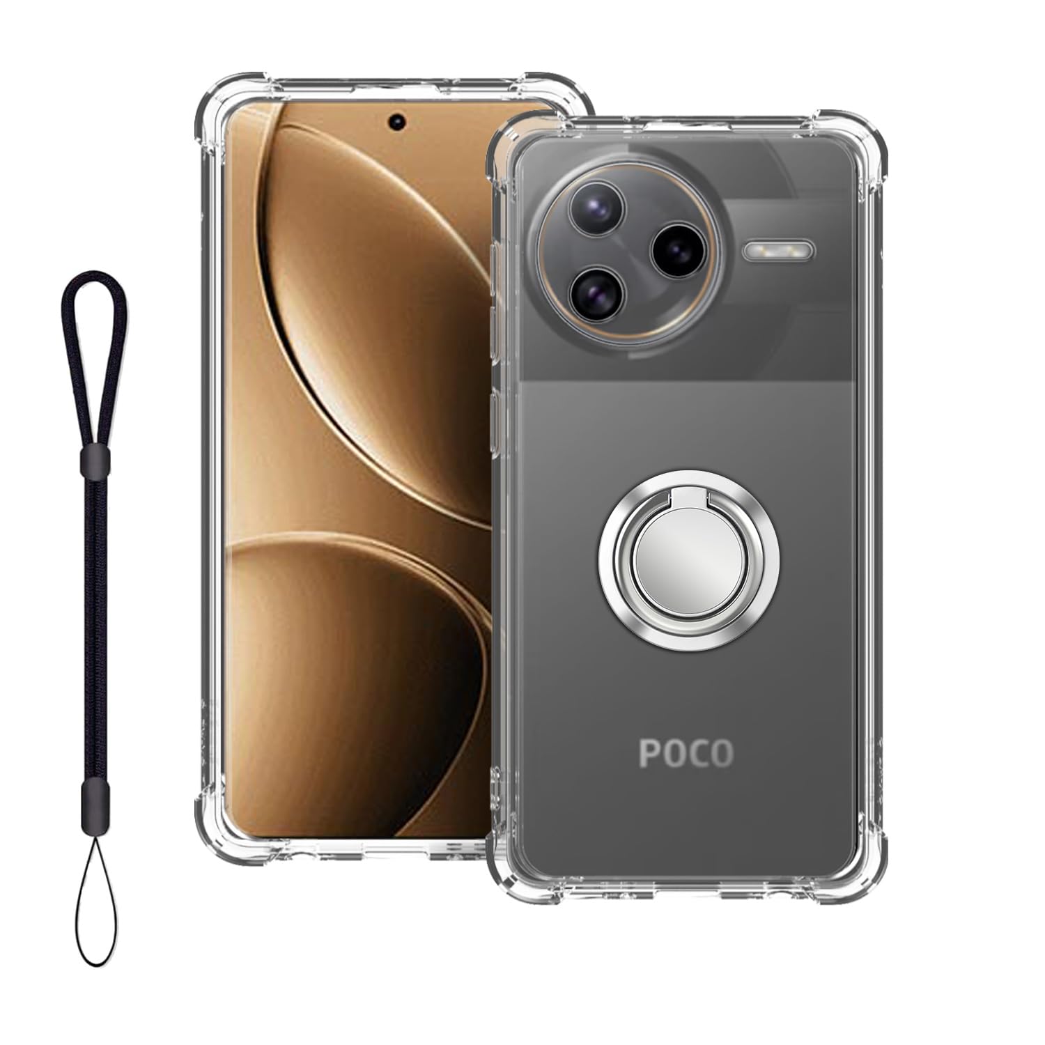 Amazon.co.jp: Xiaomi POCO F7 Pro 5G 用 ケース 保護カバー