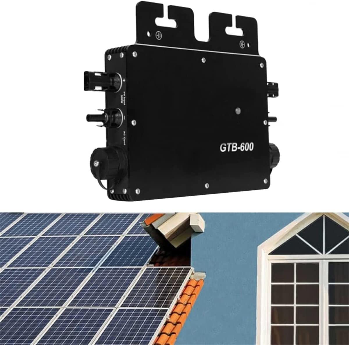 600W,800W,Zewnętrzny wodoodporny inteligentny mikrofalownik, z precyzyjnym dynamicznym ciśnieniem różnicowym, IP65 wodoodporny, do systemu wytwarzania energii słonecznej,600W-110V