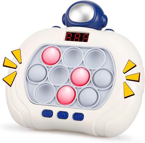 Miniatura 8 de Juego rápido de presión y pop - Juguete sensorial que se ilumina para niños, juego de ingenio sensorial portátil, regalos de Navidad y cumpleaños