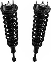 Vista 93 de Detroit Axle - 2 puntales traseros para Lexus RX330 Toyota Highlander 2004-2007, 2007 RX350, 2 puntales completos con montaje de resorte helicoidal