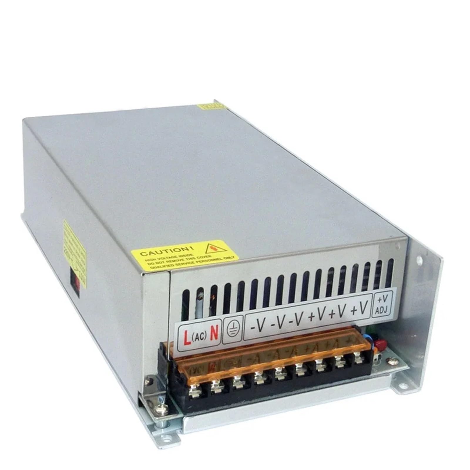 Uniwersalny zasilacz impulsowy DC AC DO DC 12V 24V 36V 48V 60V 72V 1200W Transformatorowy zasilacz regulowany do pasków LED do pracowni komputerowych, taśm LED itp.(36V 33.3A 1200W)