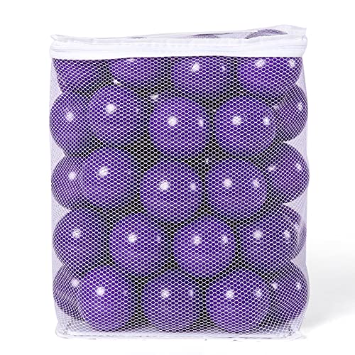Realhaha Larger Plastic Balls for Ball Pit, Play Pin Balls for Toddlers Kid Ball Pits & Accessories for Bounce House,2.76 inches,50 pcs Purple