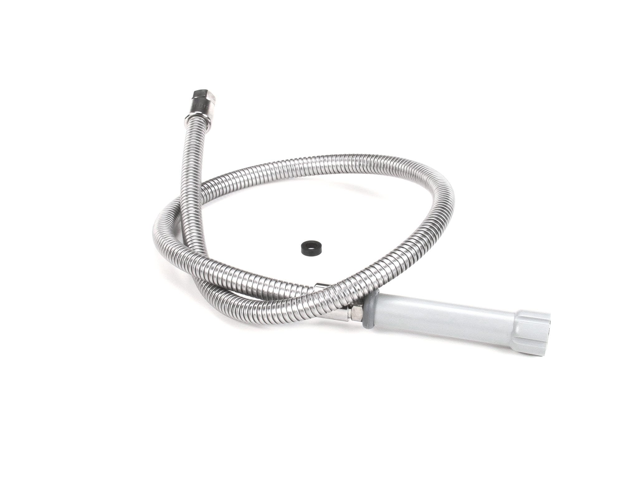 T&S Brass B-0050-H Manguera flexible de acero inoxidable de 50 pulgadas