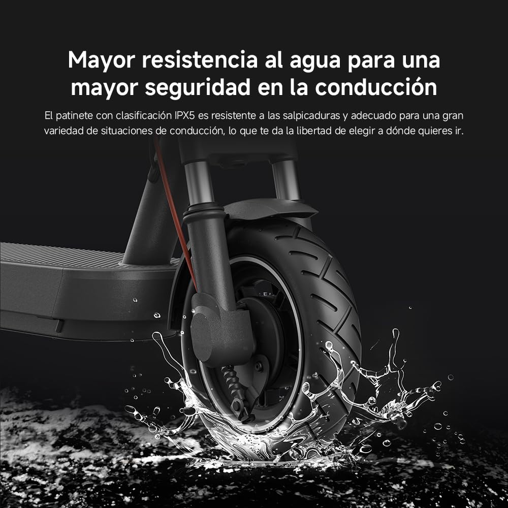 Xiaomi Scooter 5 Series ES Patinete Eléctrico Potencia Máxima 1000W Autonomía 20KM Ruedas 8,5" DGT
