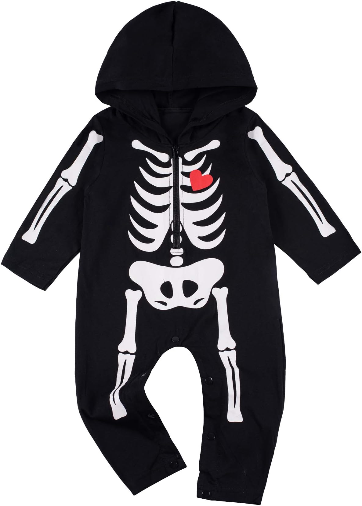 Little Fancy Newborn Baby Boys Girls Halloween Skeleton Cosplay Clothes