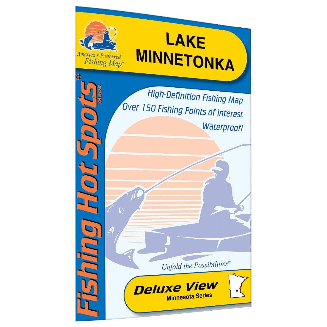 Fishing Hot Spots Map of Lake Minnetonka
