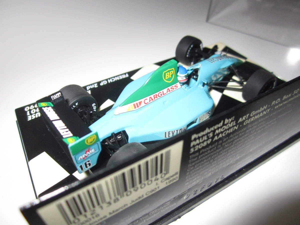 Amazon | PMA ミニチャンプス 1/43 レイトンハウス C901 ジャッド 1990