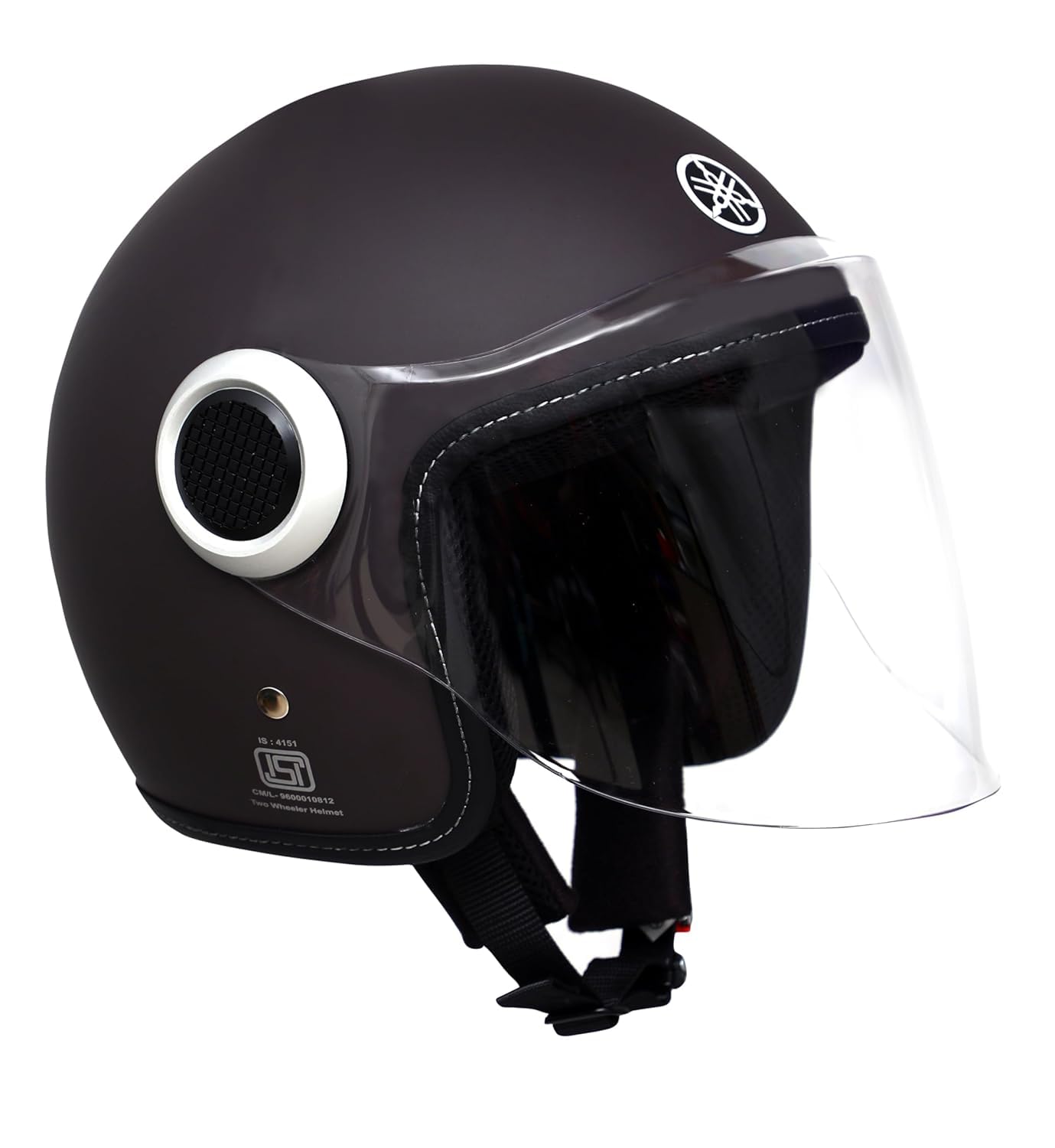 YAMAHA CATCH THE WIND！HELMET［size L］ Yamaha YRV Half Face ISI Certified Helmet Size XL (Brown